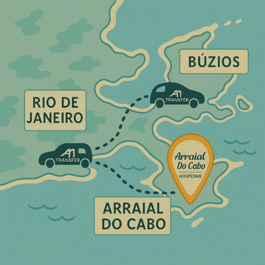 TRANSPORTE TRANSFER ARRAIAL DO CABO